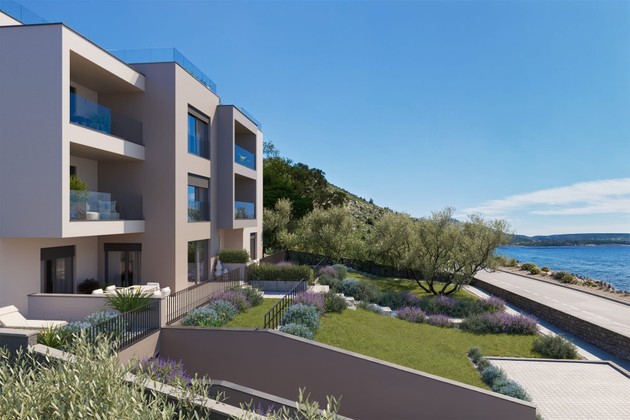 Moderní apartmány v bezprostřední blízkosti moře