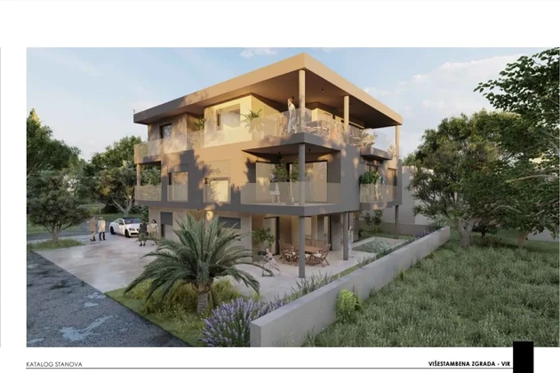 Apartamento en construcción, 2 plantas, 100 m del mar
