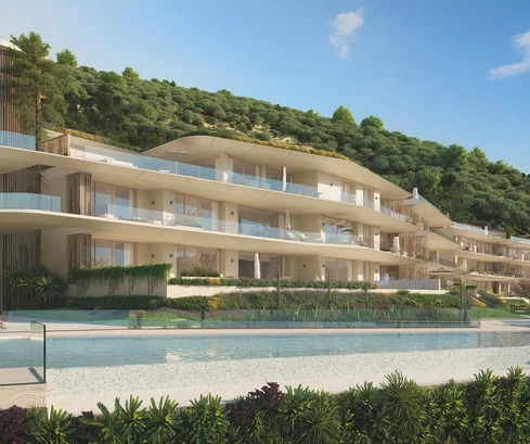 Luxusné apartmány s výhľadom na more v Benahavíse