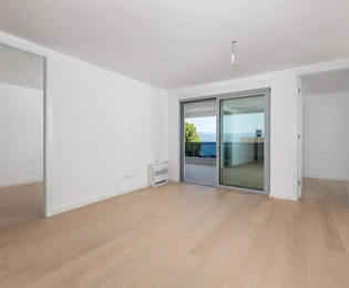 Three-bedroom apartment for sale with a garden and terrace in Opatija in Croatia