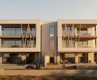 Tribunj, Adria Gyöngye 1, apartamento moderno de dos dormitorios con vista al mar