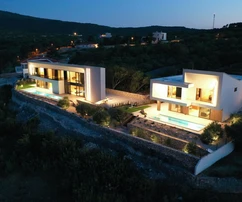Villa de lujo con piscina en venta en Vrbnik, Croacia