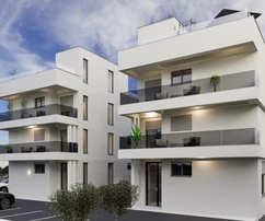 Zadar, Petrčane - penthouse s súkromnou strešnou terasou a panoramatickým výhľadom na more
