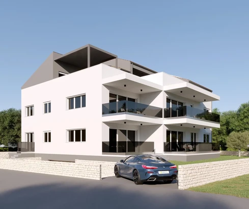 Appartamento su due livelli in vendita vicino al mare a Rovigno in Croazia