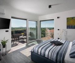 Modern villa with sea view for sale in Vrsar in Croatia