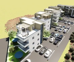 Trogir, 2-bedroom apartment 53 m2, new building, 1st floor, view,