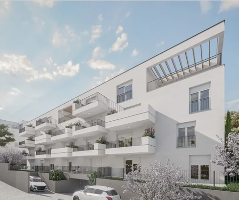 Čiovo, District G., 2-room apartment 90m2, sea view, garage, Novogr.