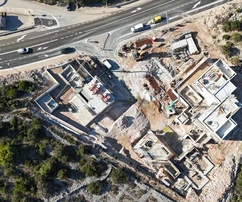 Vila na predaj s výhľadom na more v Primoštene v Chorvátsku