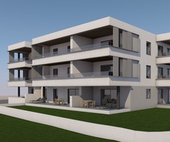 Apartment with a sea view for sale in Vodice