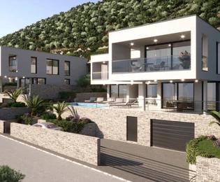 Luxusná vila na predaj v Orebići na polostrove Pelješac v Chorvátsku