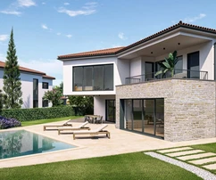 Istrien, Vrsar, Hochwertige freistehende Villa mit Pool in malerischer Lage
