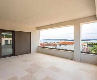 Водице, новостройка, современная трехкомнатная квартира, 125,48 м², вид на море