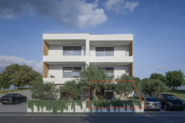 Brodarica, bezpośrednio nad morzem, nowoczesne apartamenty w ekskluzywnym budynku w budowie, B1 - S2
