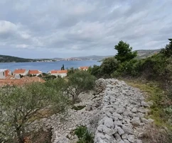 Rogoznica, Ljoljinica, działka budowlana 919 m2, 200 m od morza, widok