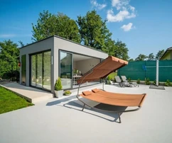 Moderní luxusní vila s bazénem a výhledem na moře, Istrie, Labin