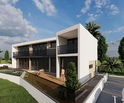 Crikvenica: Modern detached house near the sea and city center