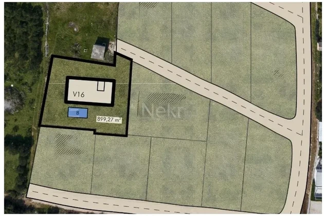 Kaštel Novi, Rudine, stavební pozemek 900 m2