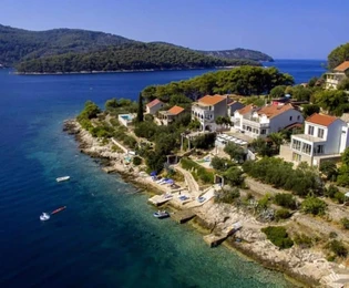 Dom pri mori na ostrove Korčula