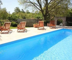Istria, Žminj – Autentica casa in pietra istriana con piscina in vendita