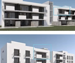 Apartamento en venta en Privlaka cerca del mar en Croacia