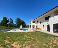 Labin, Istrie : Villa moderne supérieure avec piscine et vaste jardin