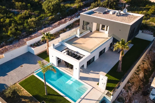 Marina, Vinisce, newly built luxury villa
