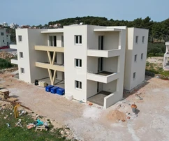 Vodice - S6 lakás, 1. emelet, 79 m², tengerre néző kilátás