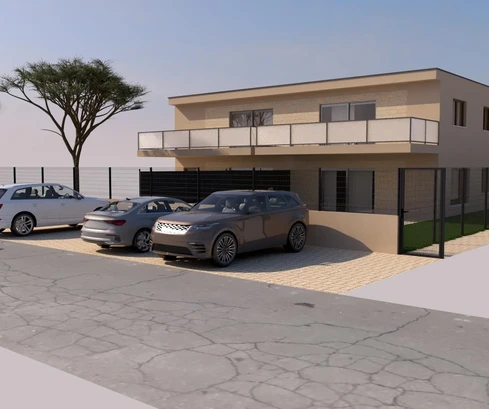 Poreč, Vrvari, attraente appartamento trilocale in una nuova costruzione di qualità