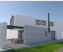 Poreč környéke: Lenyűgöző, modern villa medencével