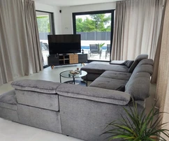 Šolta, Grohote, Luxusvilla mit Pool, 90 m vom Meer entfernt mit Meerblick