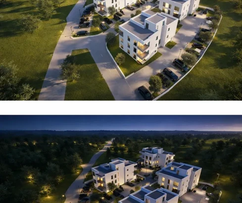 Moderní byt o velikosti 97 m² se soukromou střešní terasou