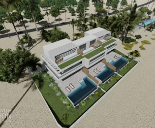 Luxusvilla direkt am Meer in Novalja zu verkaufen in Kroatien