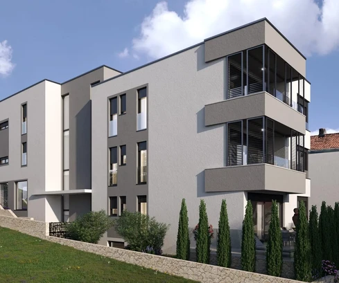 Zadar, Belafuža appartement moderne de trois pièces avec jardin dans un immeuble neuf de luxe