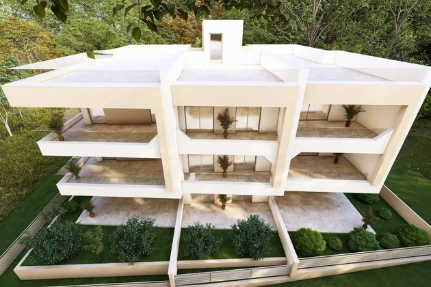 Zadar, gyönyörű két hálószobás penthouse szép helyen