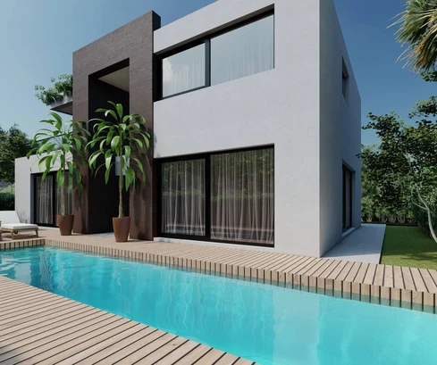 Villa de lujo con piscina en venta en Privlaka, Croacia