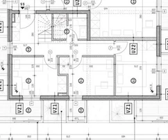 Split, Žnjan dvoupatrový penthouse 174,7 m² s výhledem na moře, garáží a komorou