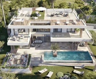 Projekt luksusowych willi w Cancelada, Estepona