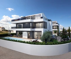 Poreč - Luxuriöse villa mit pool und dachterrasse