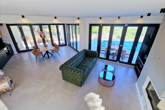 Exklusive Villa mit Pool und traumhaftem Ausblick auf der Insel Brač