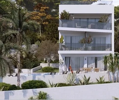 Čiovo, Okrug, appartamento con 3 camere da letto 112 m2 + giardino con piscina 250 m2, PRIMA FILA SUL MARE