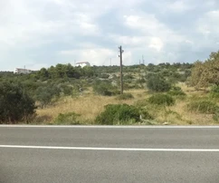 Rogoznica, parcela edificable de 2161 m2, acceso, a 110 m del mar