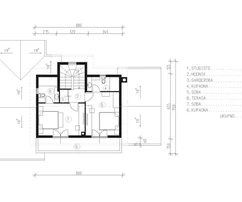 NOVÁ STŘEDOMOŘSKÁ VILA S BAZÉNEM A VÝHLEDEM NA MOŘE, NA KLIDNÉM MÍSTĚ!