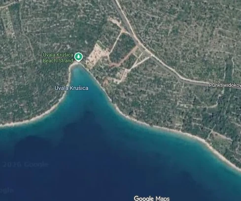 Ciovo, Okrug Donji, mezőgazdasági terület 955 m², 130 m-re a tengertől, kilátás