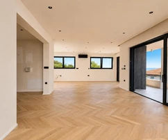 Kostrena, Rožici, exkluzivní penthouse o rozloze 200 m² s panoramatickým výhledem na moře