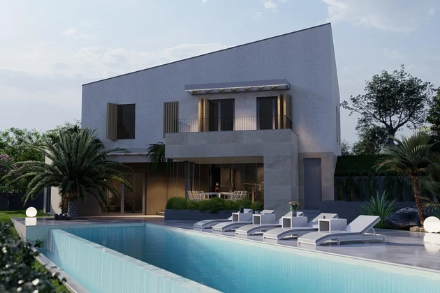 Luxusvilla in Malinska in Meeresnähe zu verkaufen in Kroatien