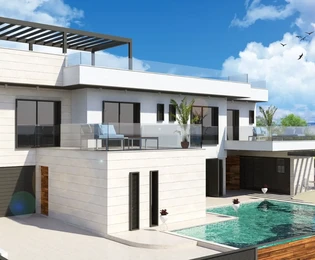 Terrenos edificables en primera línea con permisos vigentes Privlaka - ubicación privilegiada