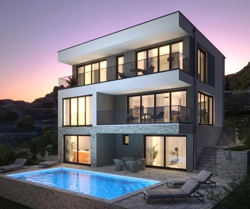 Moderne Villa in Orebić zu verkaufen in Kroatien