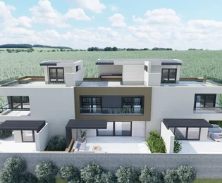 Srima, Vodice – 3-Zimmer-Wohnung mit Garten und Dachterrasse in einem Neubau