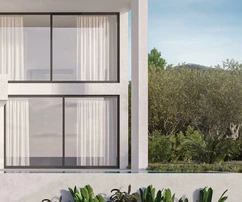 Luxusní vila na prodej s panoramatickým výhledem v Brele v Chorvatsku