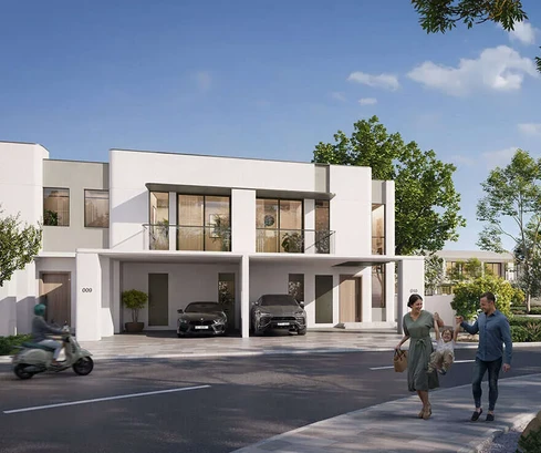 Villette a schiera con 3 camere da letto in costruzione in vendita a Dubai: The Valley - VENDUTO
